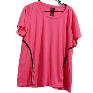Zone Pro Pink and Orange Relaxed Boxy Tee